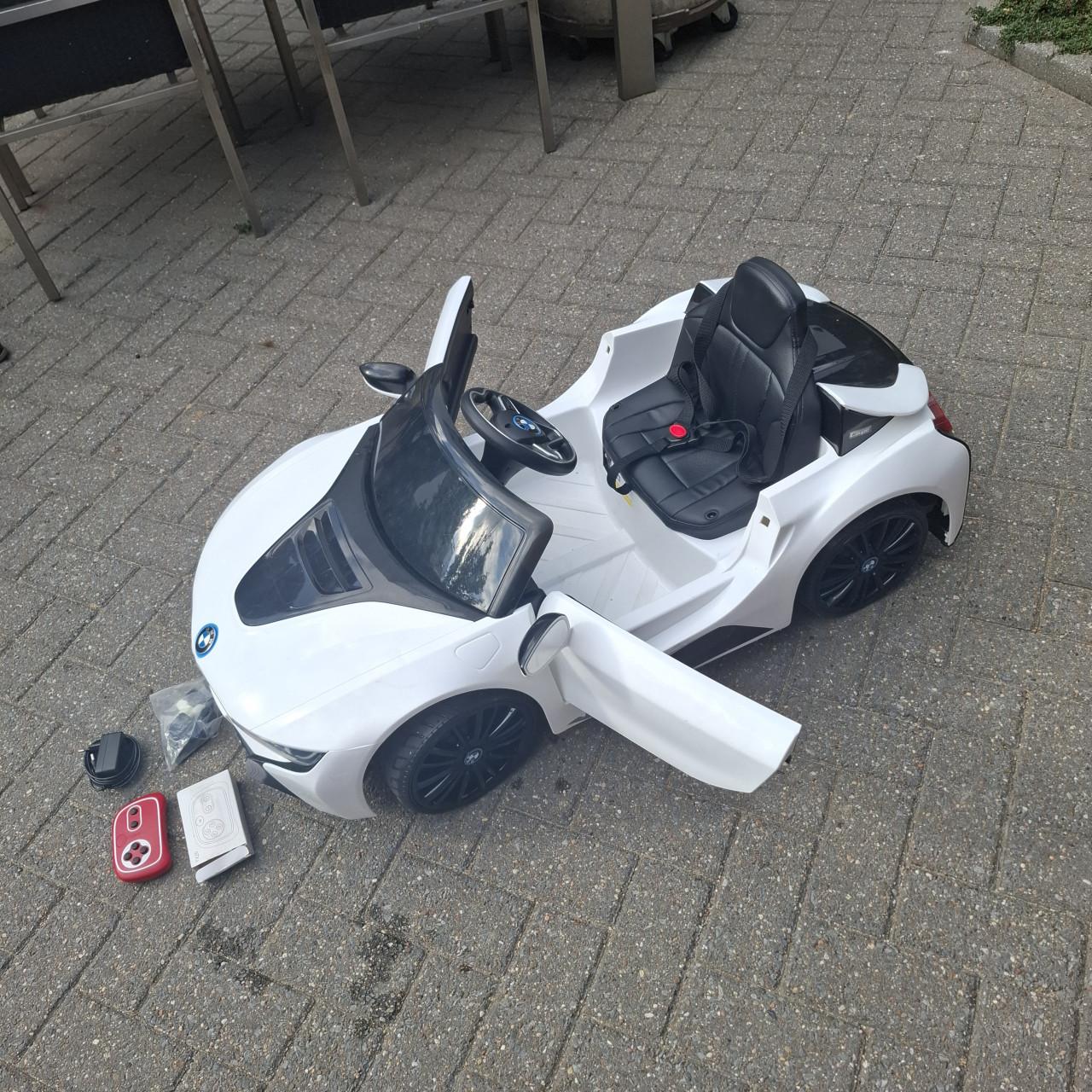 Elektrische MBW i8 kinderauto Wit