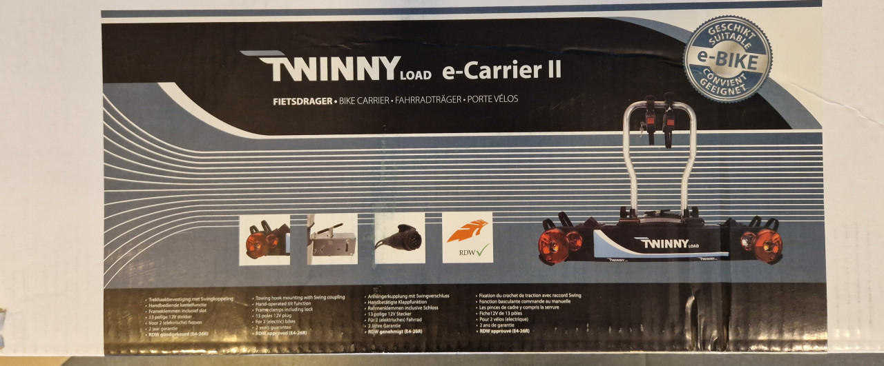 Fietsdrager Twinny Load Carry II