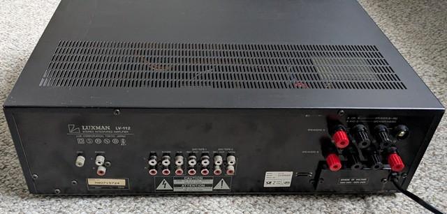 Luxman LV-112 versterker (project)