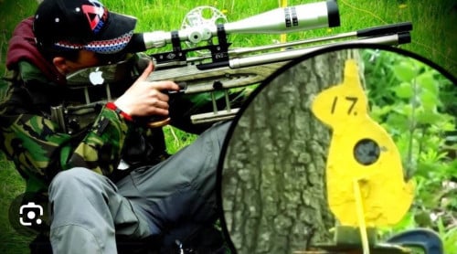 Gezocht buiten locatie om met luchtbuks te schieten professioneel