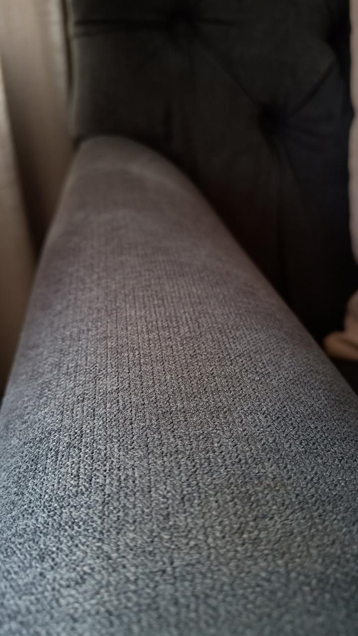 Grijze landelijke fauteuil