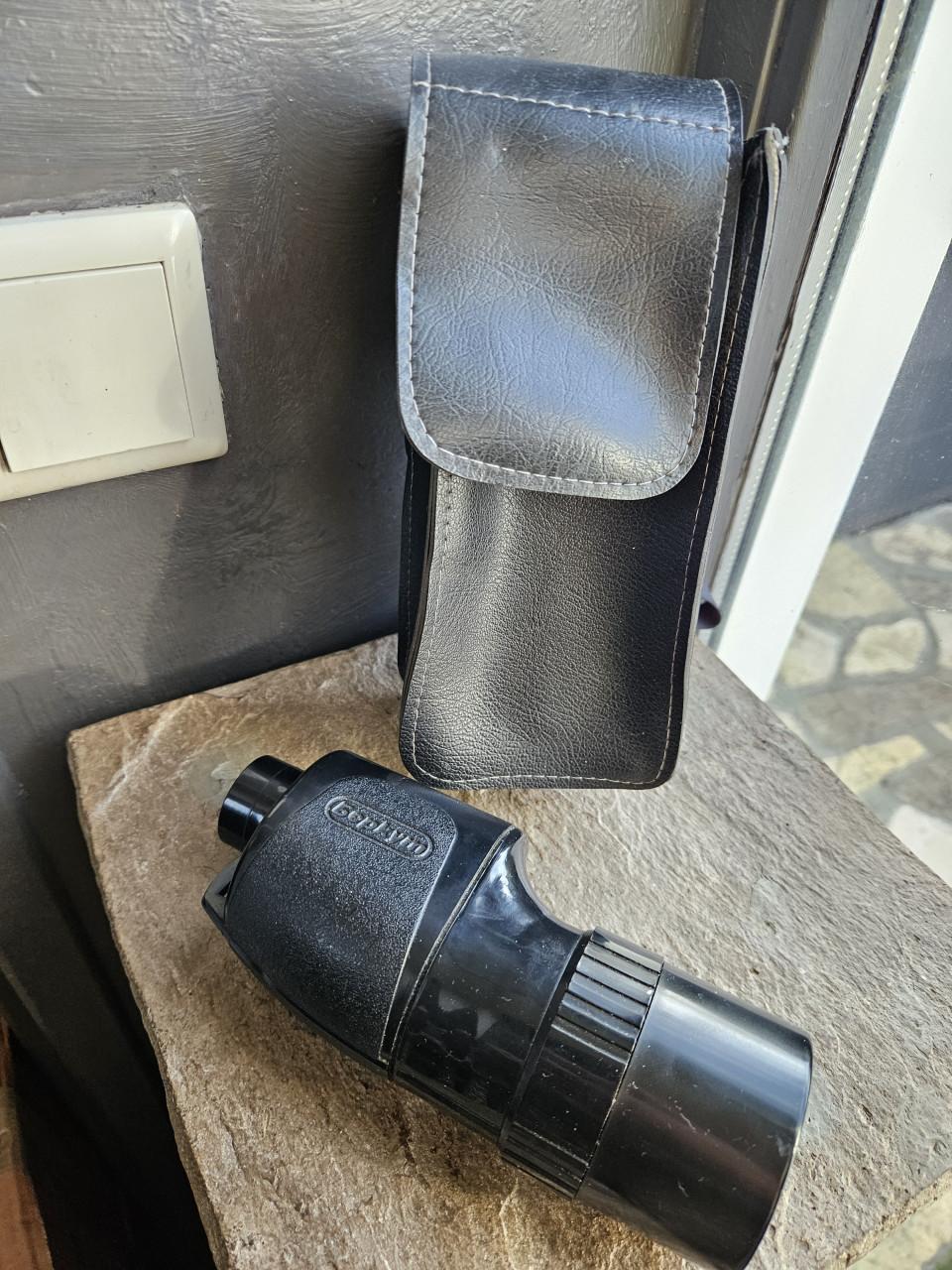 Mooie vintage RUSSISCHE BEPKYM MONOCULAIR verrekijker 10X46