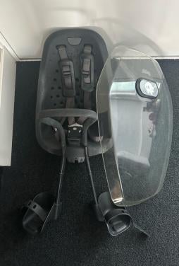 Fietsstoeltje Yepp met windscherm