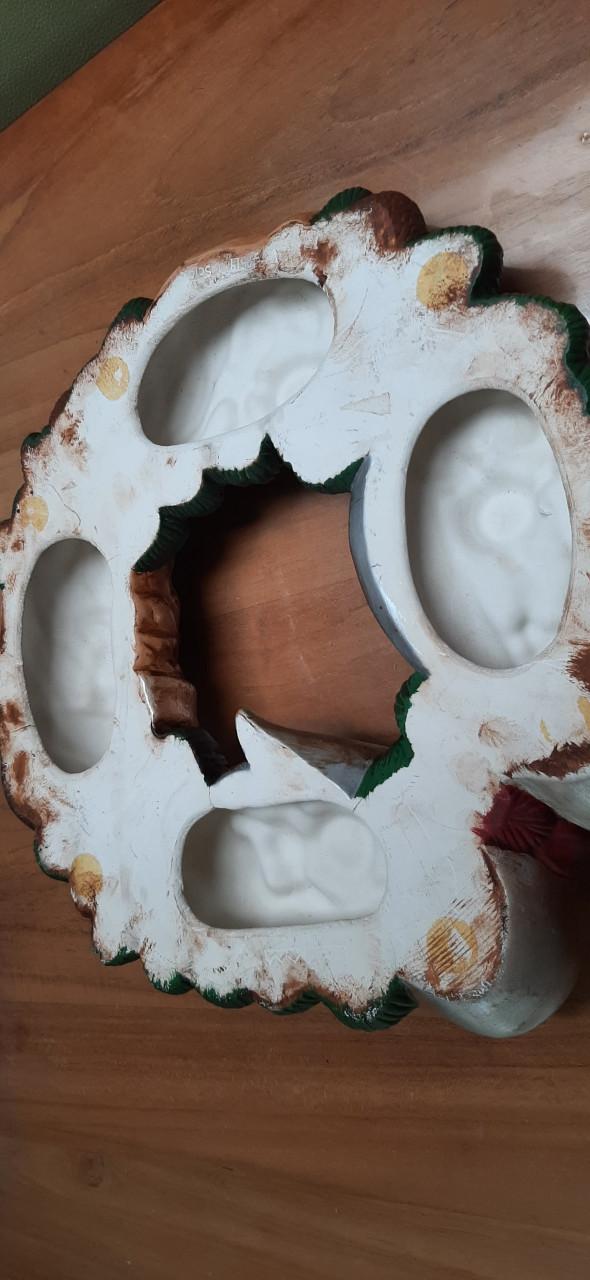 Kerst krans , kerst man