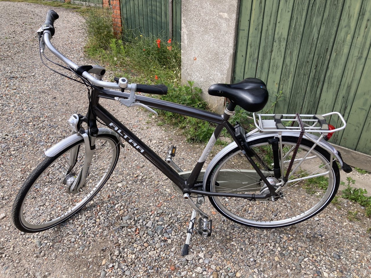 Altra herenfiets met voorvork veringen en 7 versnellingen!!