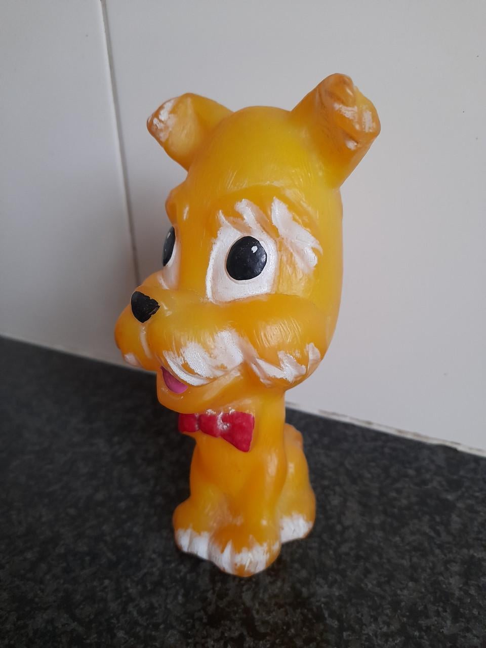 Vintage Rubberen Piepbeestje ( in goede staat )  €4 per stuk