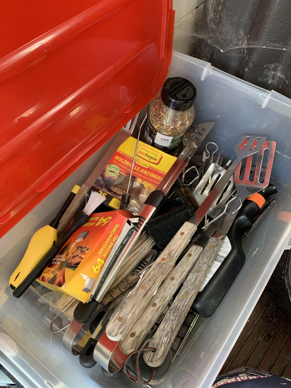 Bolbarbecue + toebehoren