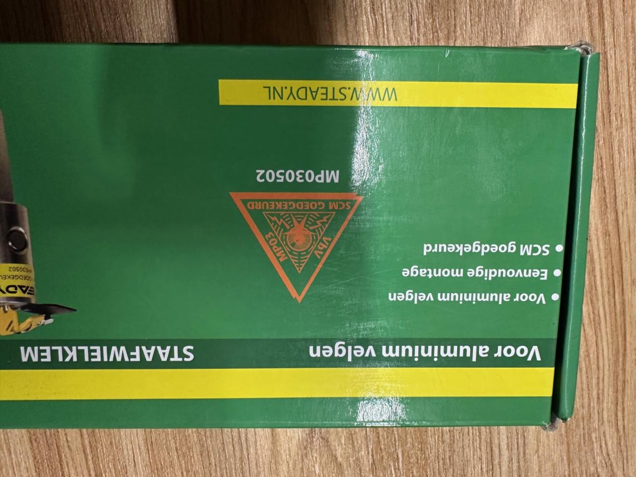 Steady staafwielklem voor aluminium velgen