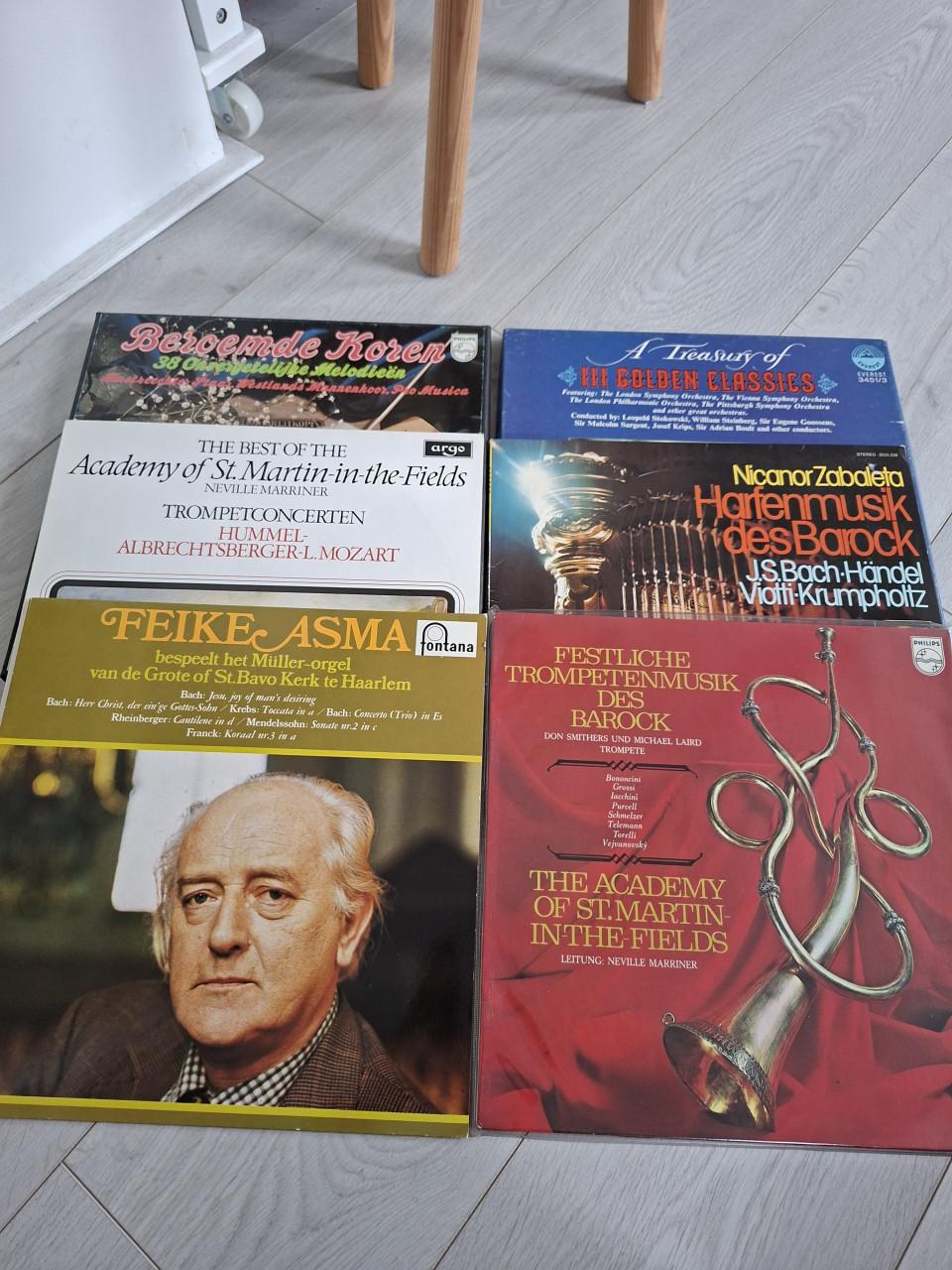 Opruiming klassieke vinyl lp's