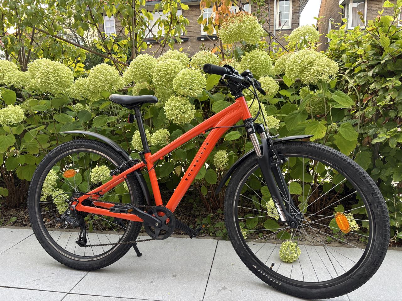 Rockrider ST 500 Mountainbike Oranje 26 inch (9-12 jaar)