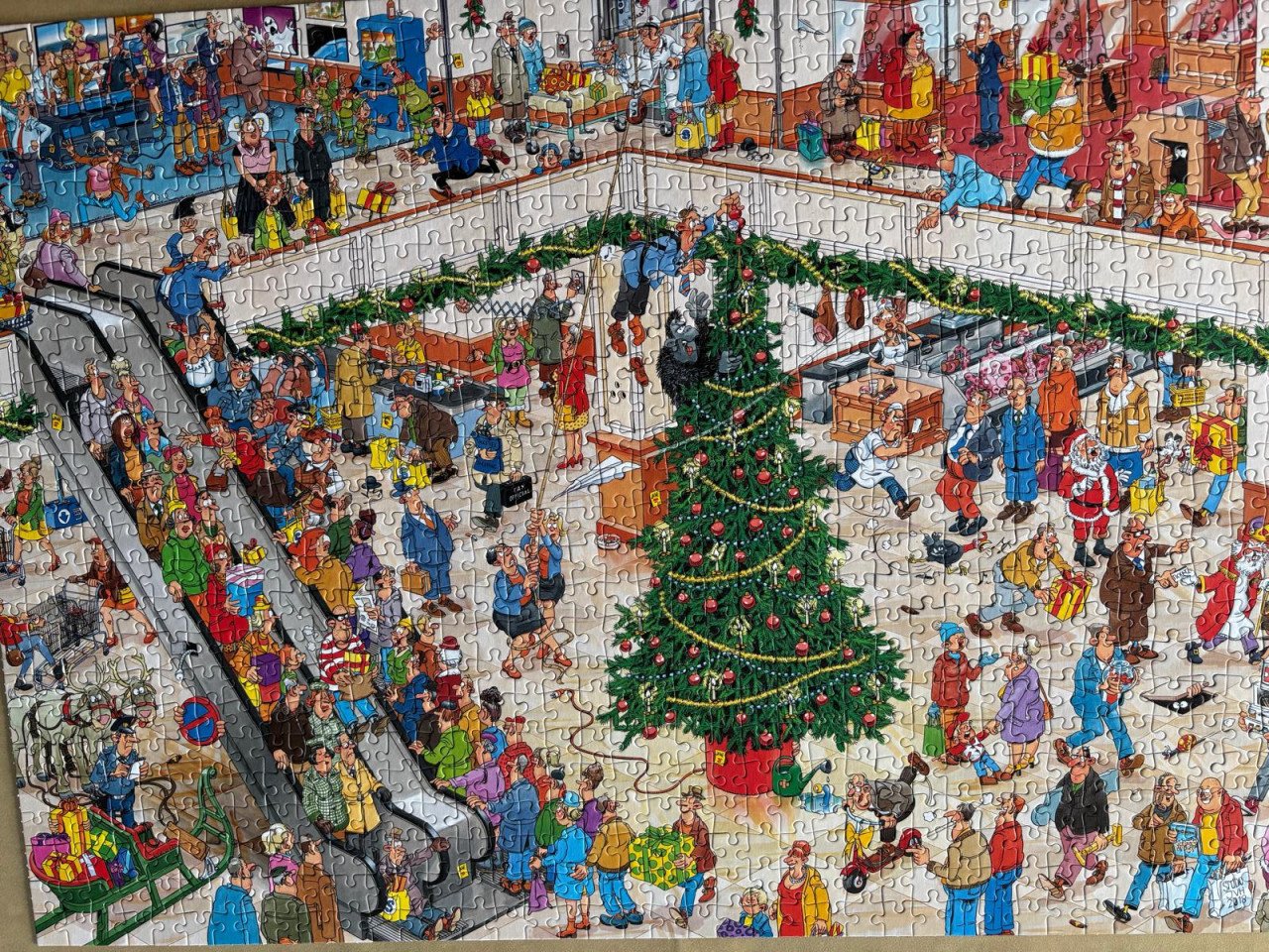 Jan van Haasteren "Kerstkoopjes"