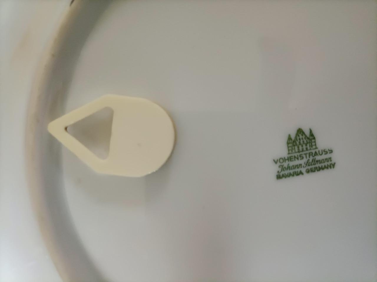 Sierbord Bavaria Vohenstrauss / Johann Hellmann. Der Rhein (de Rijn).