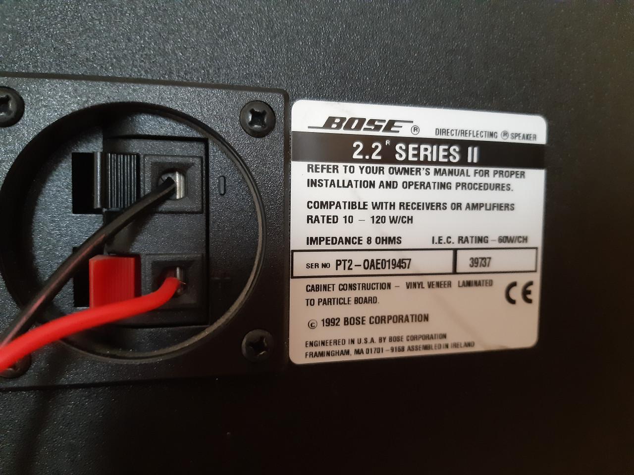 Bose 2.2 Series II