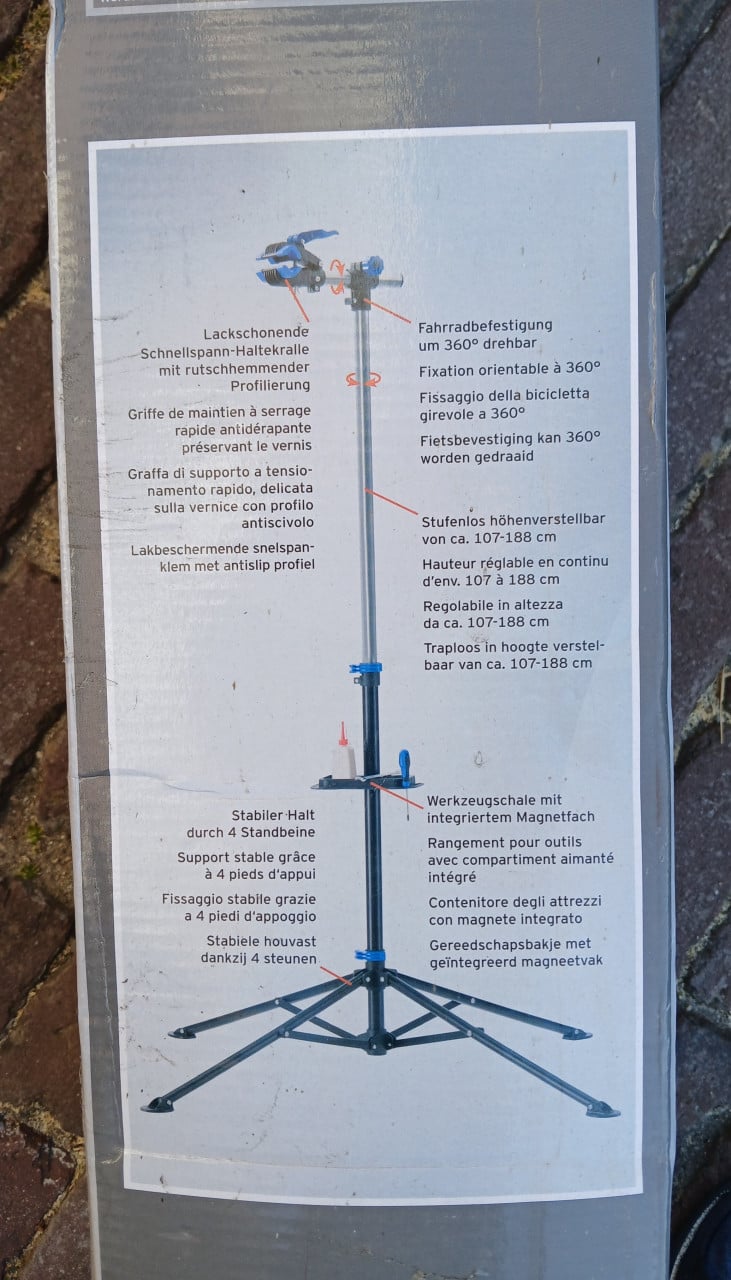 Fietsmontagestandaard