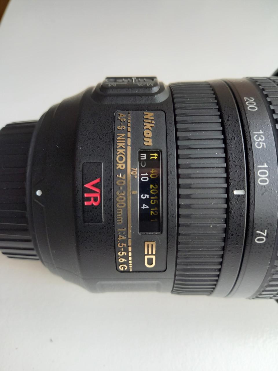 Nikon 70-300 Telelens.
