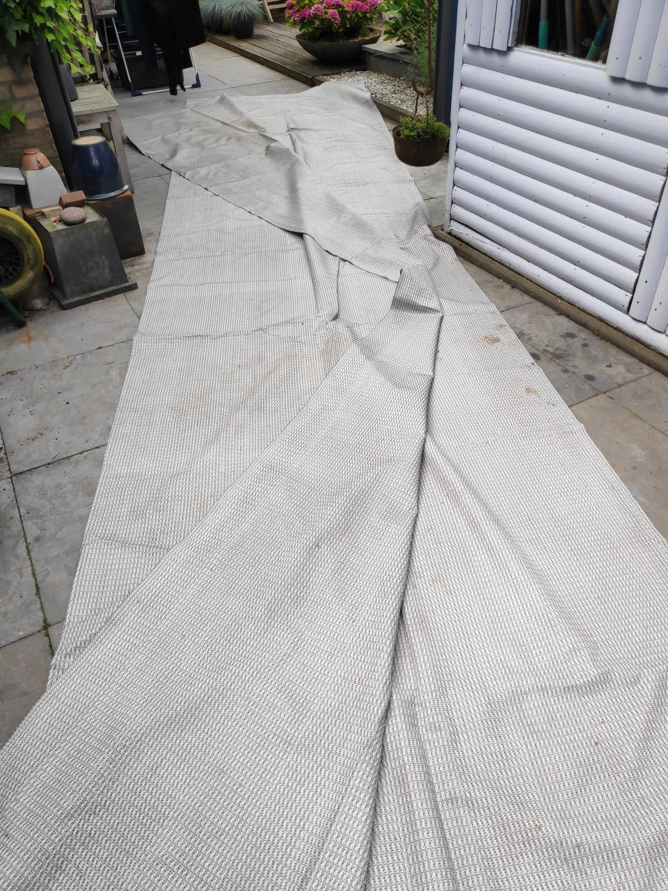 Voortent kleed caravan