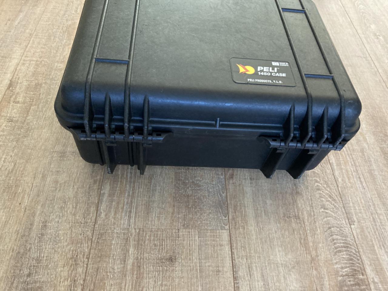 Pelicase 1450 met plukschuim