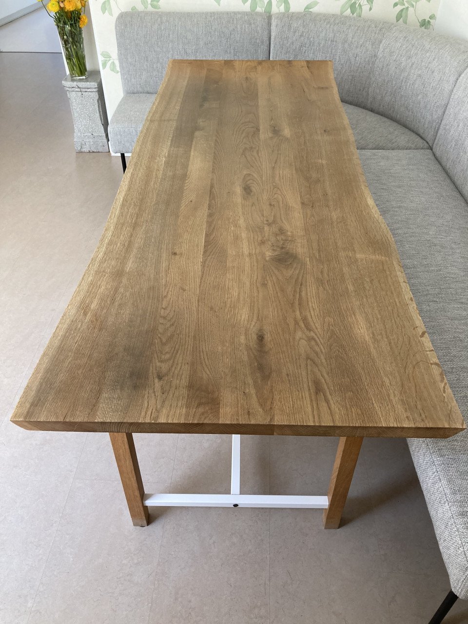 Eettafel licht eiken