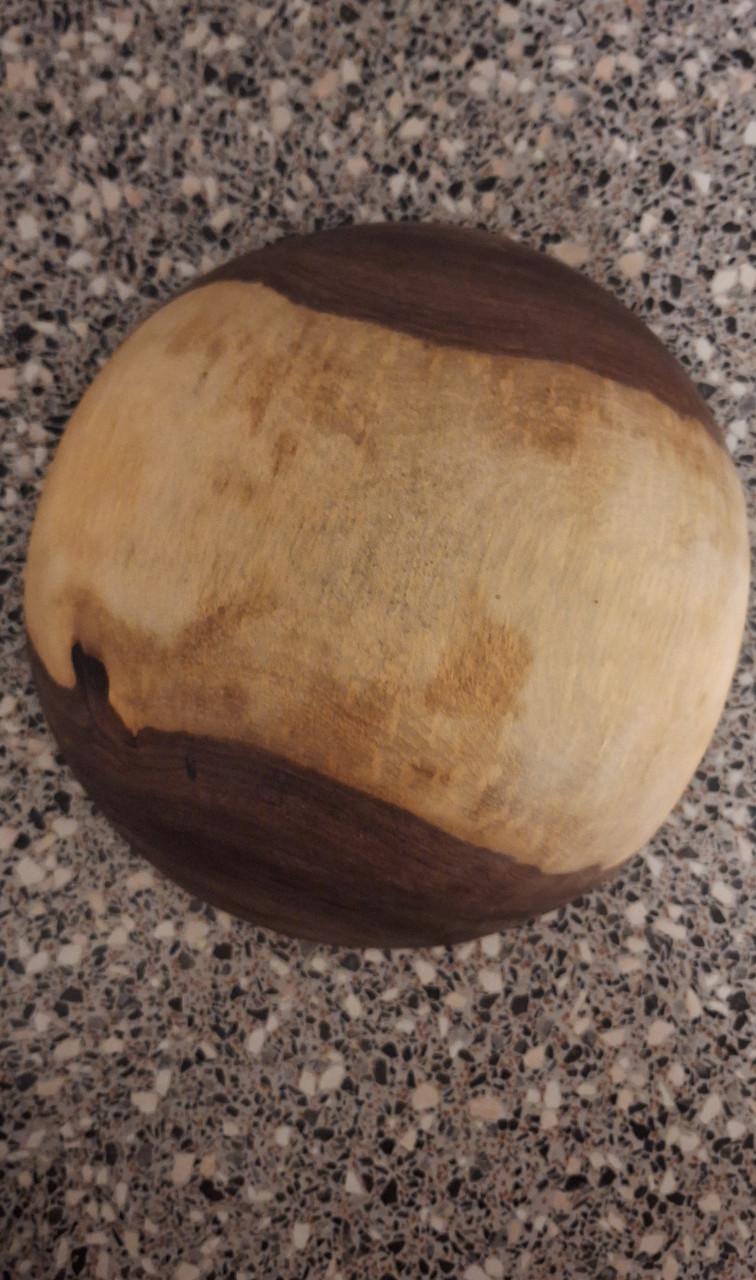 Afrikaanse lange houten schalen