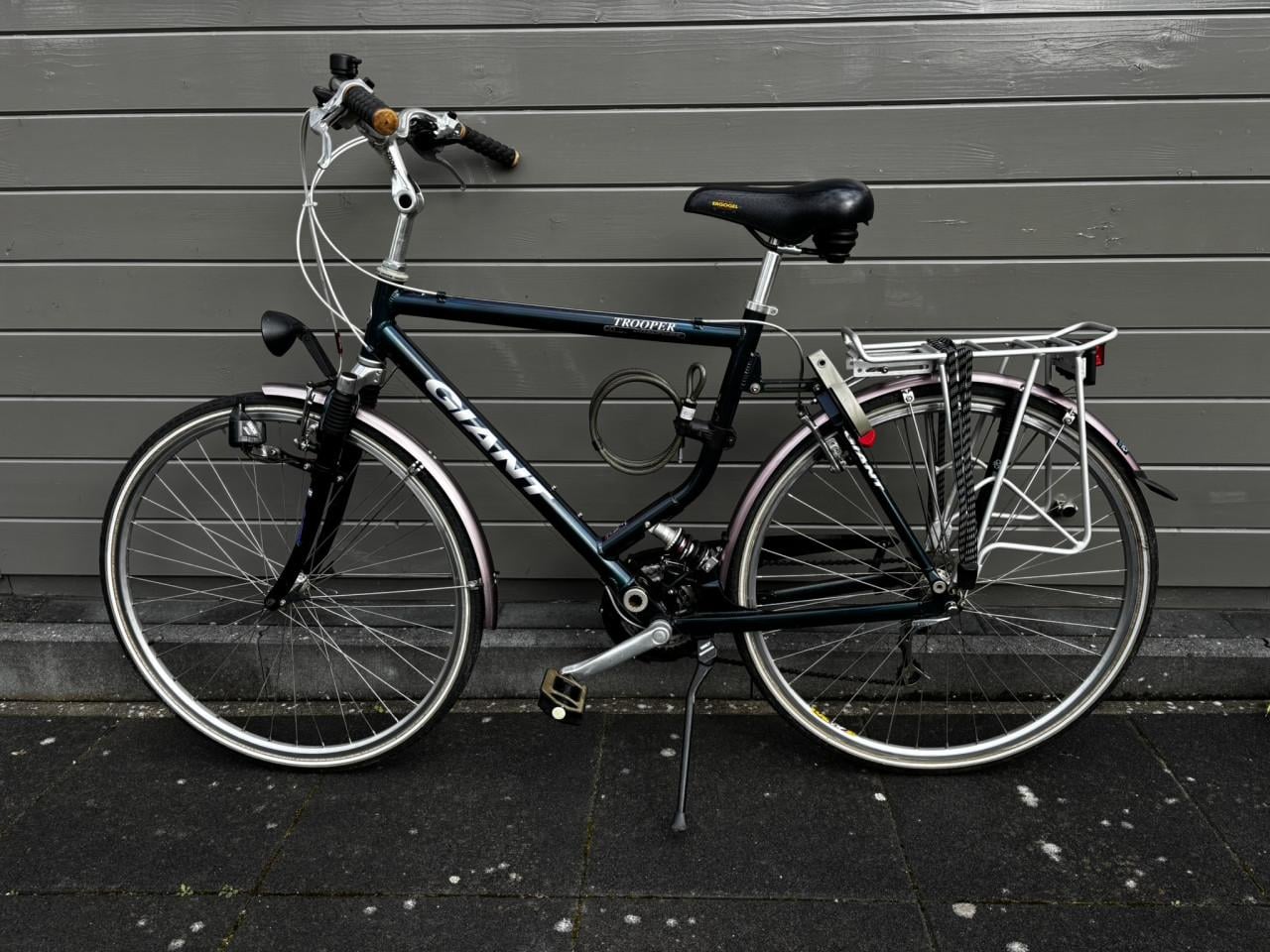 Schuurvondst: Giant Trooper herenfiets (3x7 versnellingen). Als nieuw!!