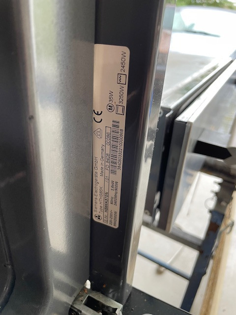 Siemens Oven en Warmhoudlade
