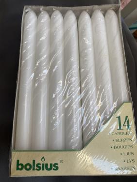 Bolsius kaarsen, ivm kastopruiming