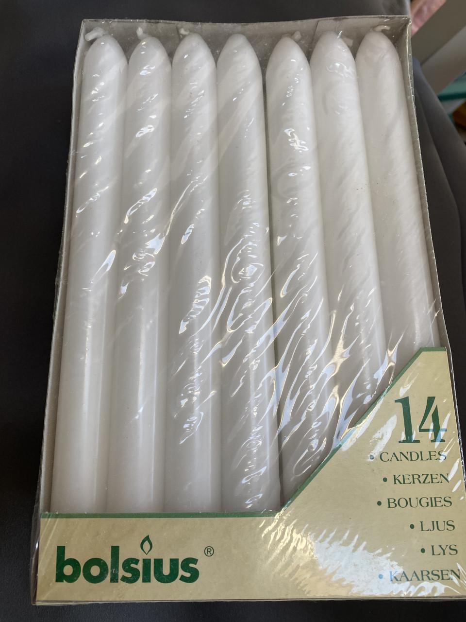 Bolsius kaarsen, ivm kastopruiming
