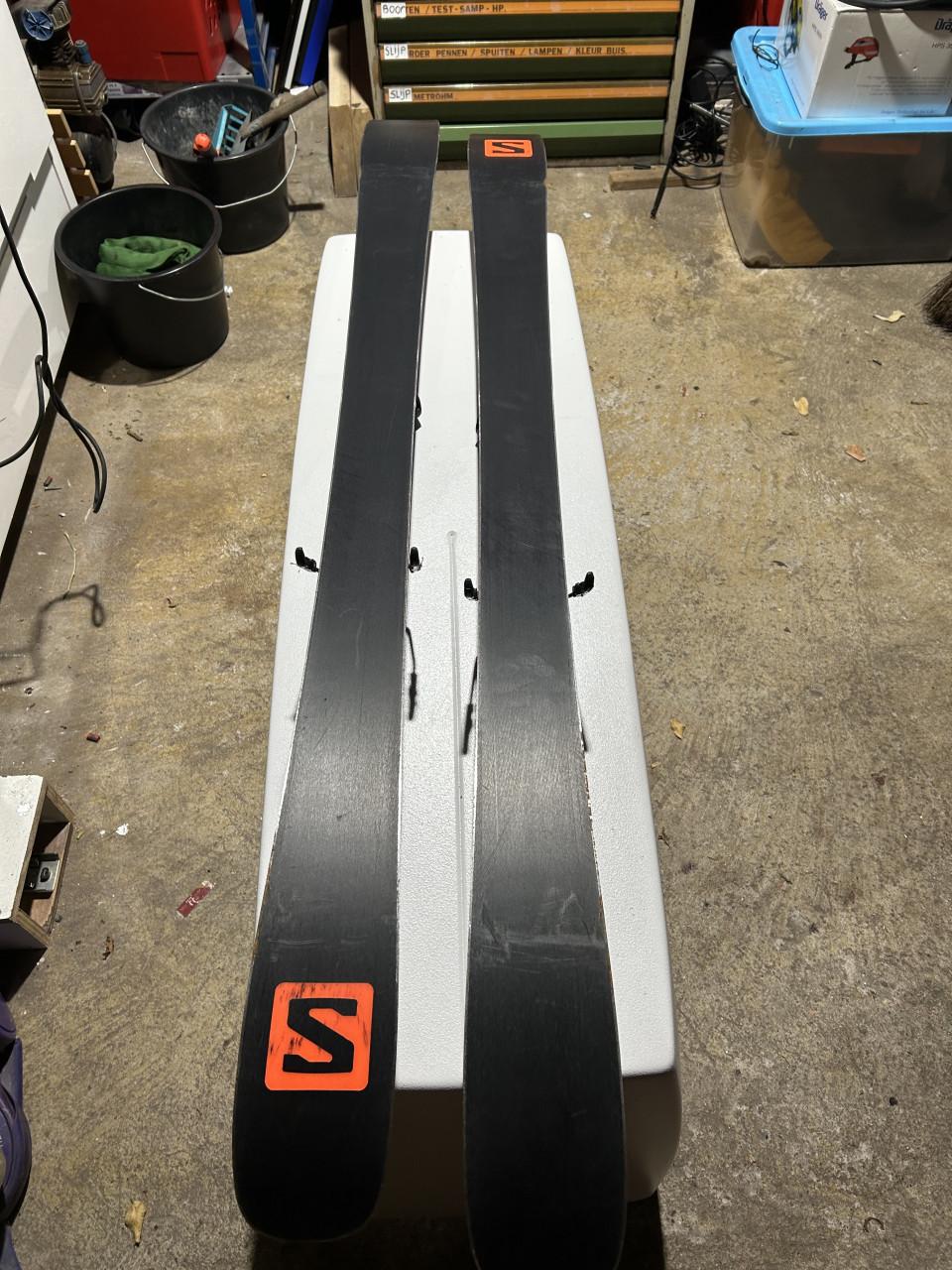 Salomon QST Spart 157 cm Twin tip in zeer goede staat ski