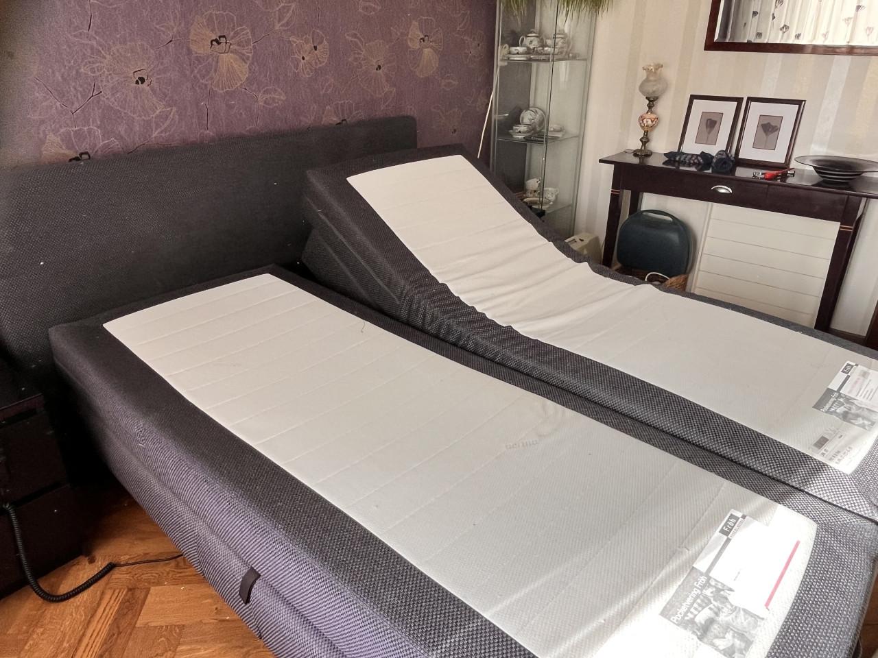 Zeer nette elektrisch verstelbare Boxspring 2 persoons of 2 x 1 persoon