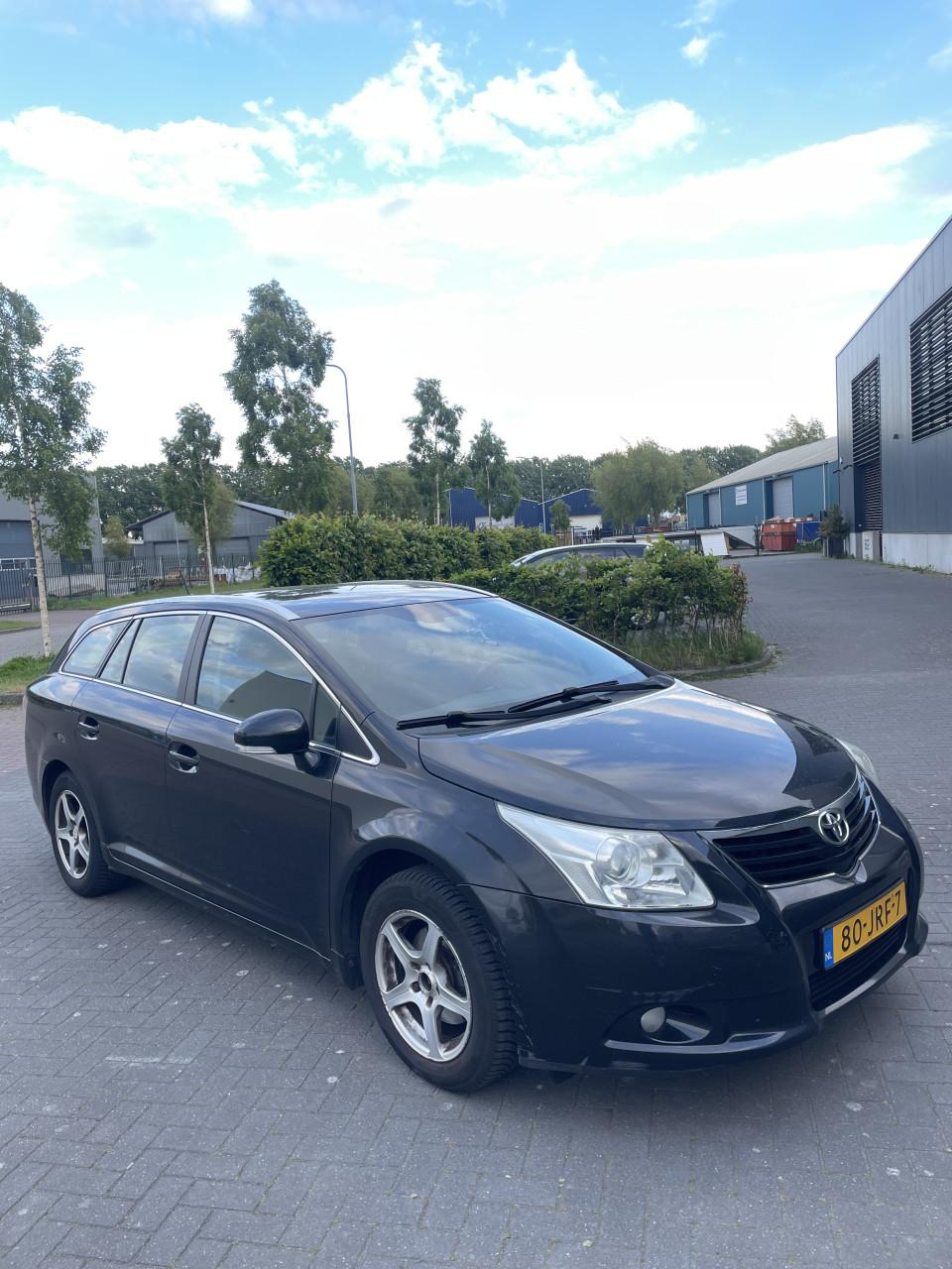 Toyota Avensis 1.8 Vvt-i Wagon 2009 Zwart | NAP | NIEUWE APK!