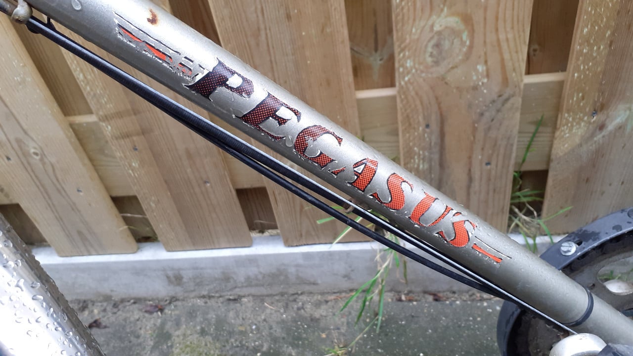2 x Heren sportfiets 28inch ** PEGASUS ** zwart & Goud kleur