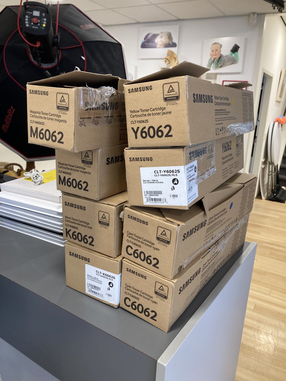 Gratis af te halen Samsung kopieerapparaat + Canon defect