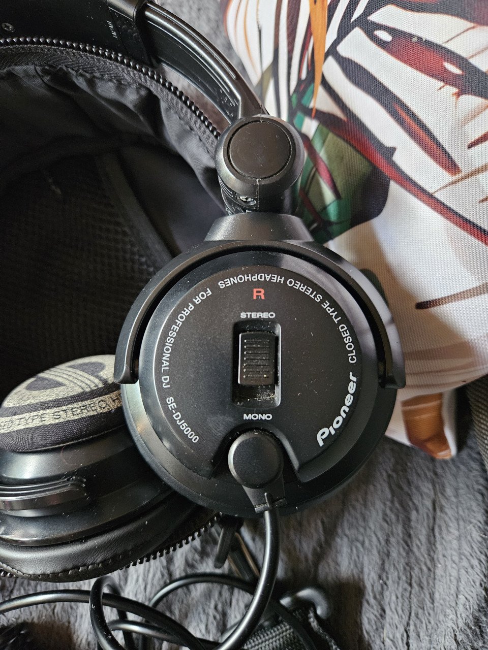 Mooie Pioneer SE-DJ 5000 professionele DJ hoofdtelefoons...