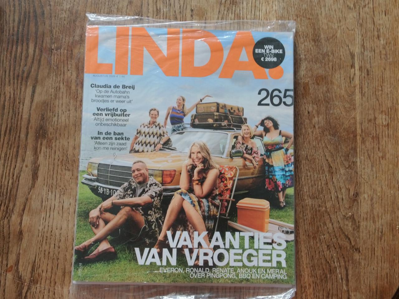 3 Linda's, juni-juli en augustus 2026.