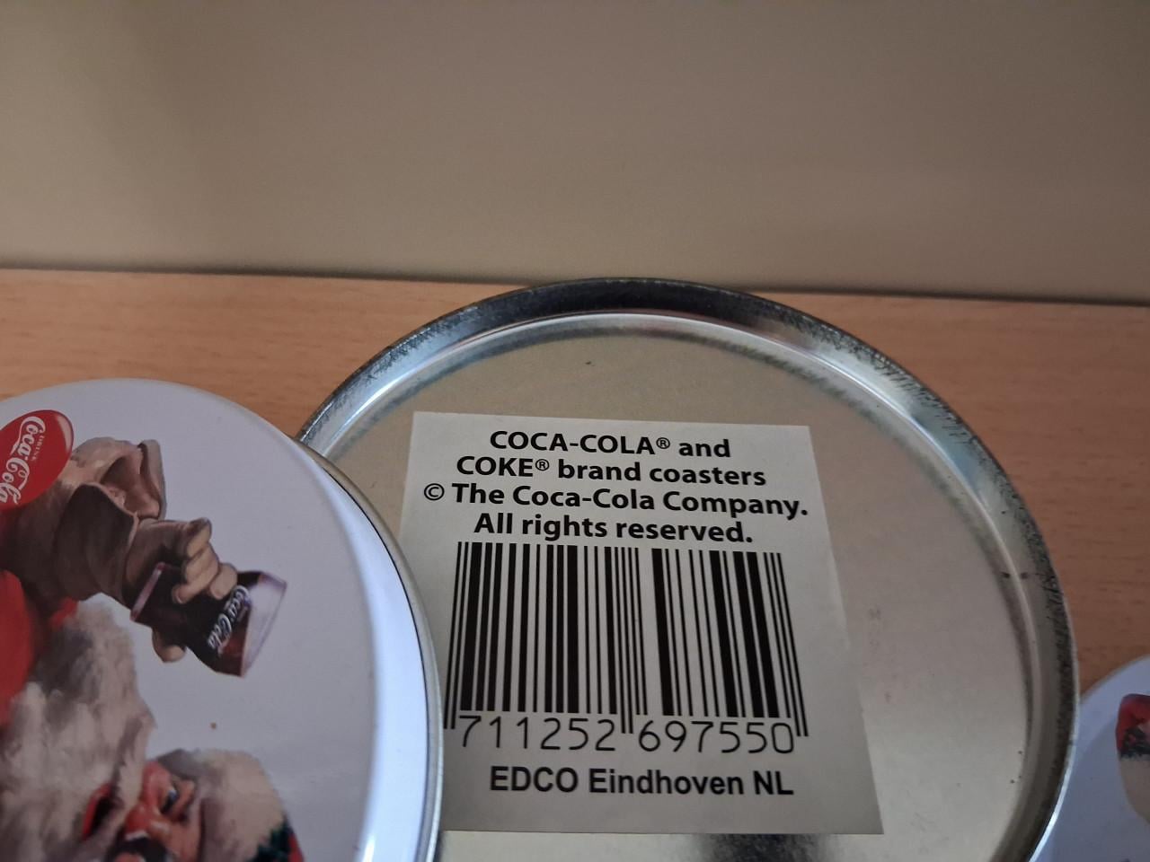 Coca-Cola onderzetters.