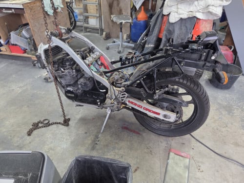 Motorblok + onderdelen yamaha fz 600