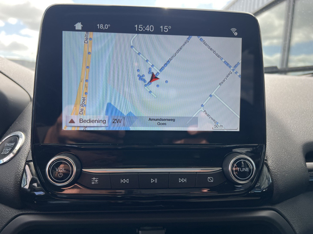 Ford Ecosport 1.0 ecoboost 125pk titanium, voorruitverwarming , stoelverwar