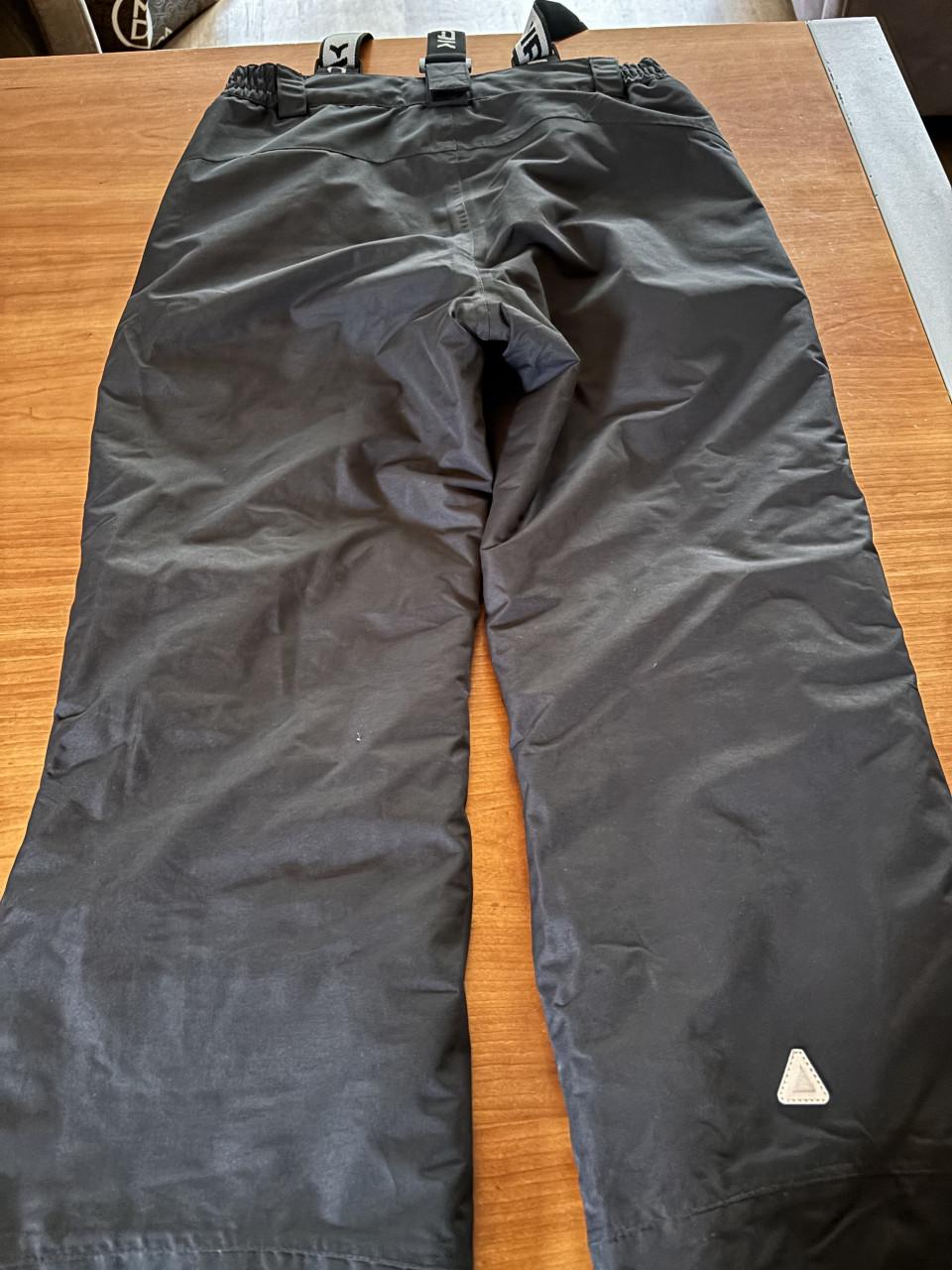 Skibroek kids mt 140 zwart Icepack 9-10 jr