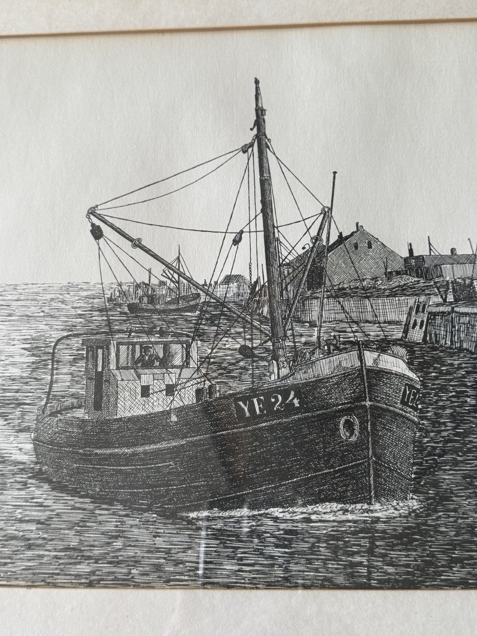 Orginelen pentekening van Piet Pons Yerseke 24.