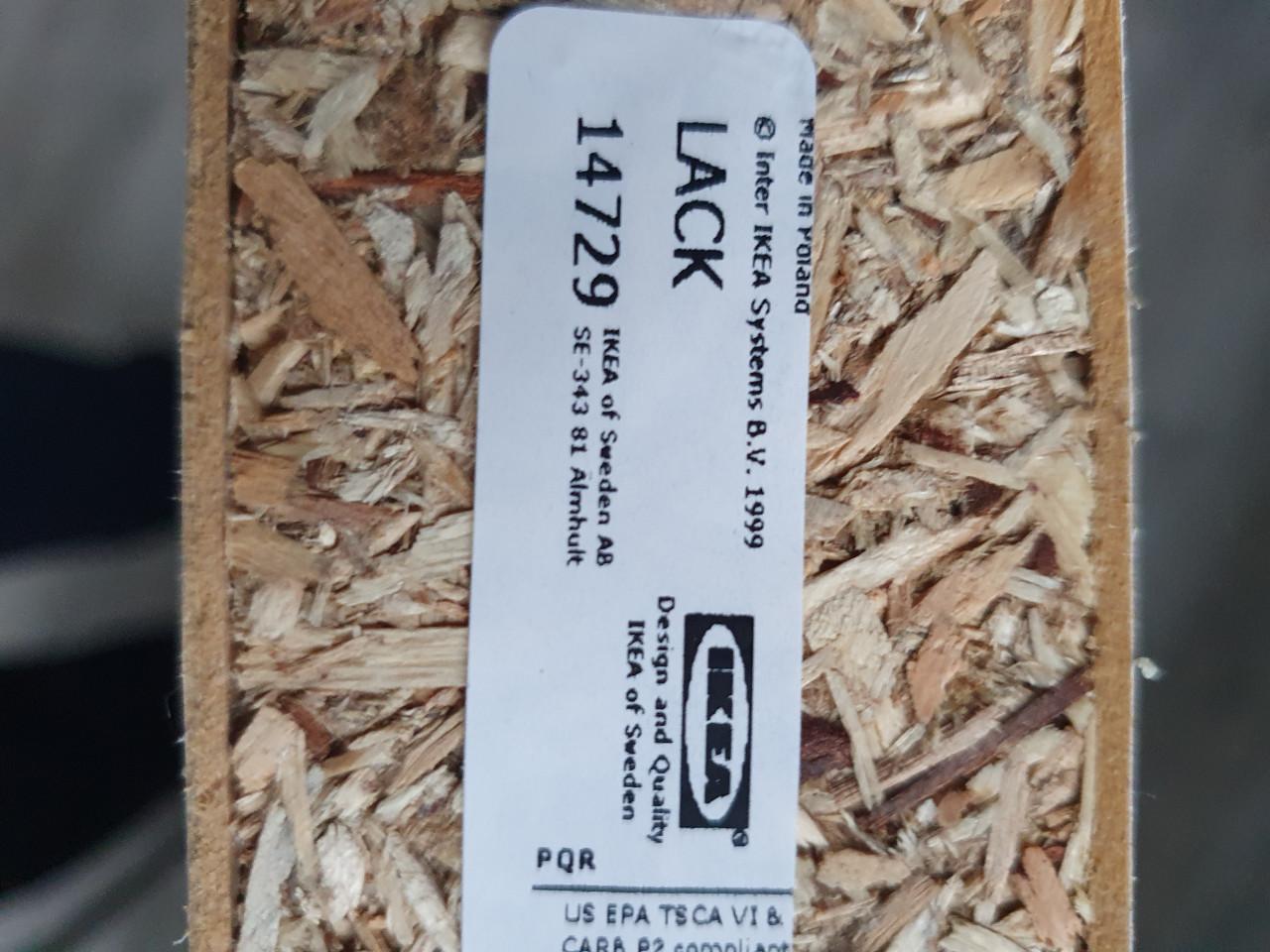 Lack plank Ikea, drie stuks