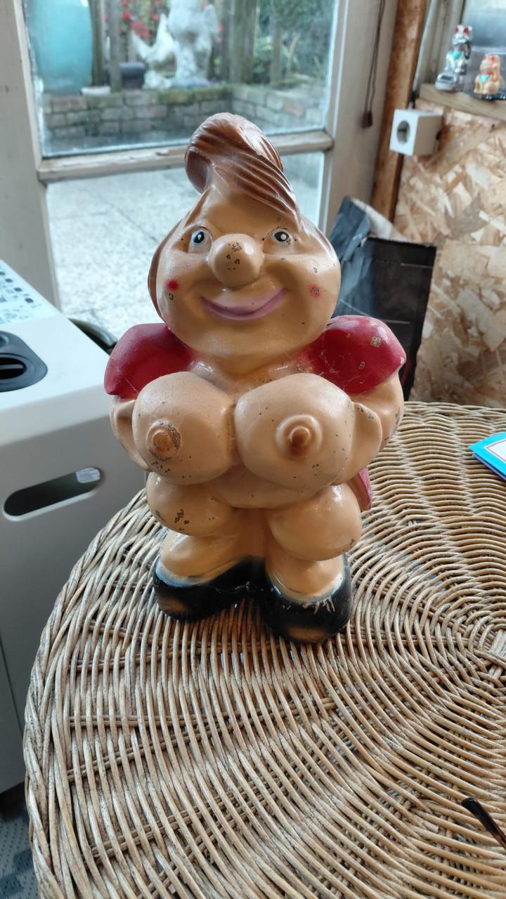Grappig pikant beeldje