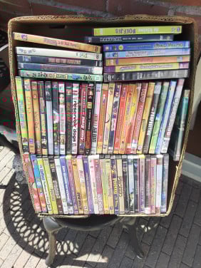 60 dvd's in 1 koop 10 euro