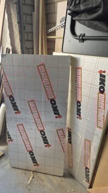 Isolatie IKO PIR 2-zijdig aluminium 1200x600x60mm