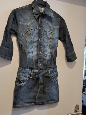 Vingino Denim jurkje Maat 11