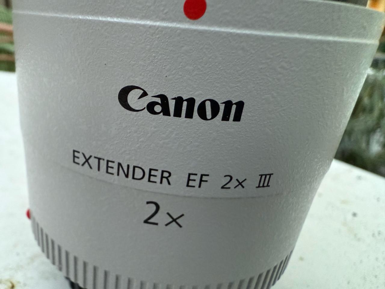 Canon EF Extender 2x type III