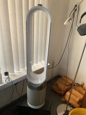 Dyson ventilator en robot stofzuiger