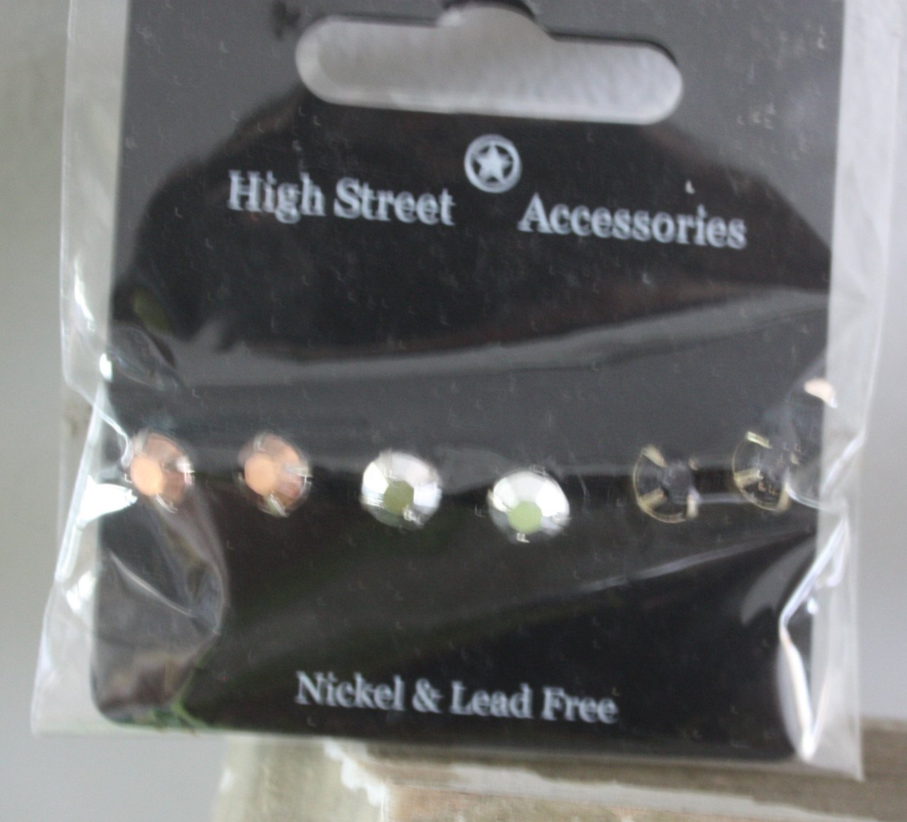 Set nieuwe oorbellen