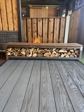 Forno Houtopslag Corten (showmodel)