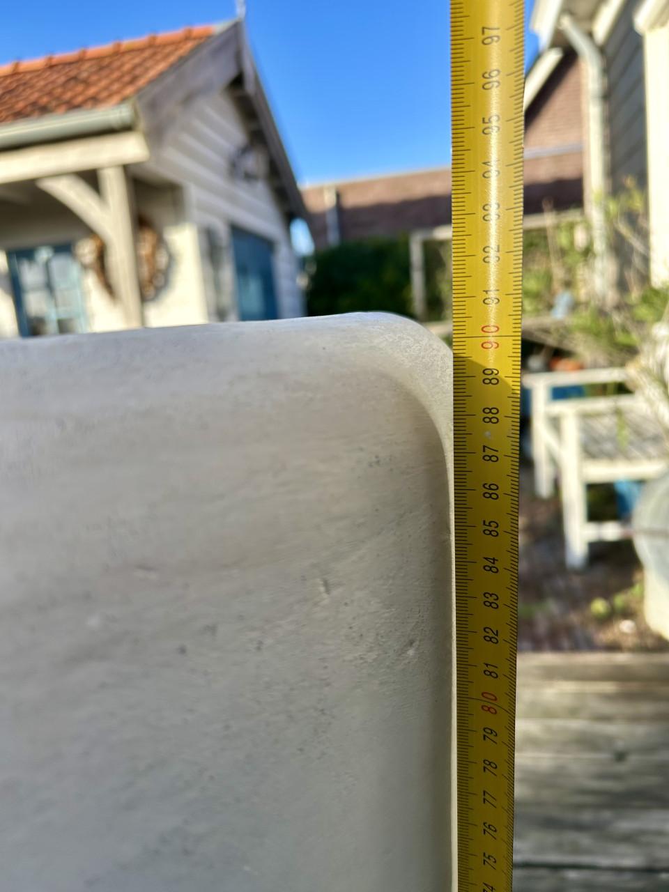 Hoge bloempot voor binnen (en buiten)