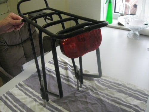 Aluminium fietsen drager+ 2 Spatborden